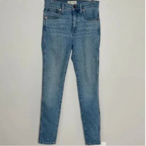 Madewell Women's 10" High-Rise Skinny Jeans Size 25 - Picture 4 of 9